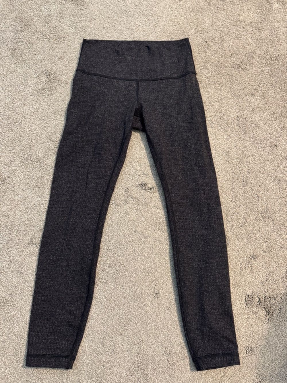 lululemon athletica  Charcoal Black Leggings